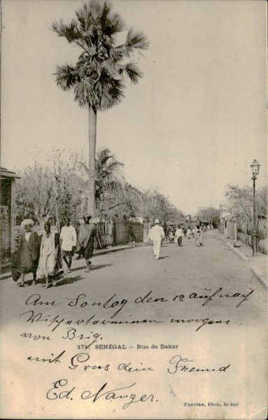 Sénégal-Rue de Dakar Vorderseite