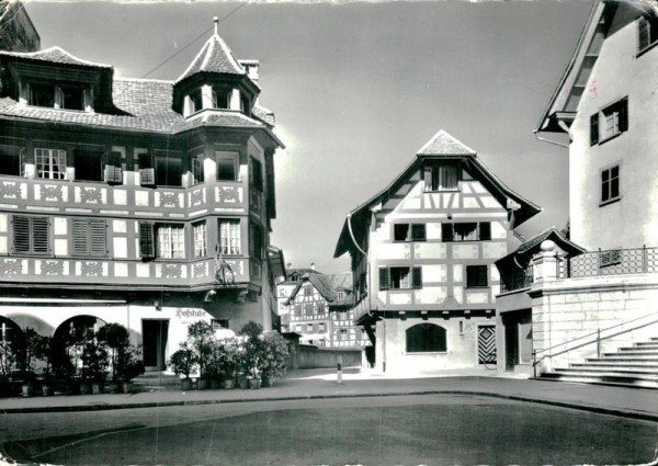 Riegelbauten in Luzern Vorderseite