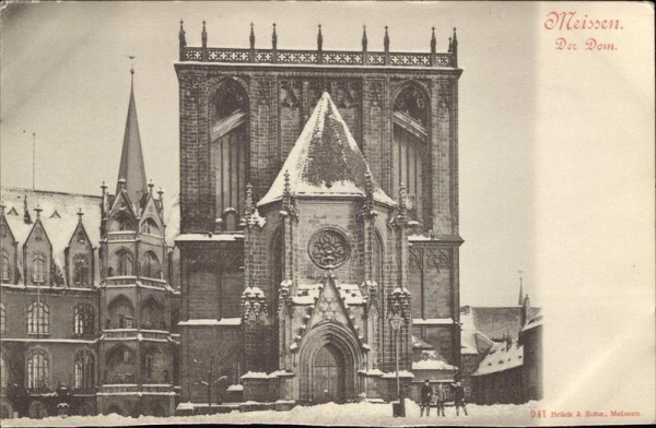 Meissen/Der Dom Vorderseite