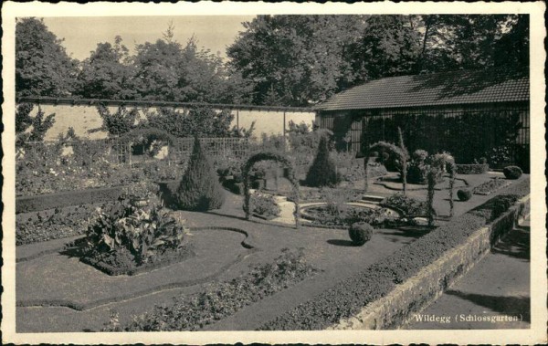 Wildegg, Schlossgarten Vorderseite