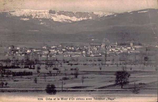 Orbe et le Mont d'Or obfenu avec Téléphone Vorderseite