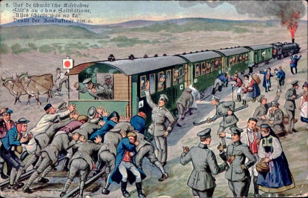 Alb-Bahn Münsingen-Schelklingen Vorderseite