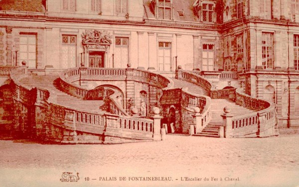 Schloss Fontainebleau Vorderseite
