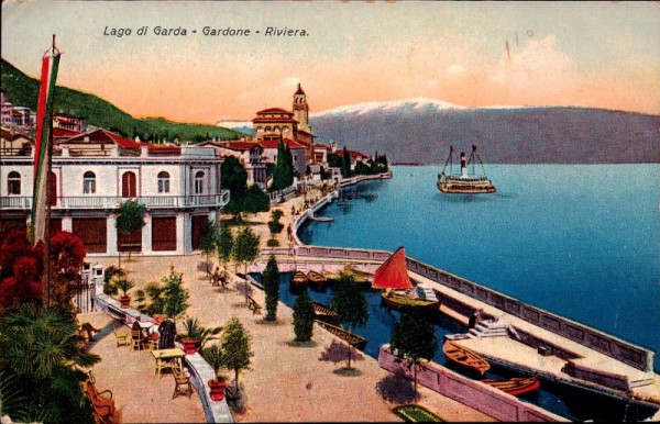 Lago di Garda-Gardone-Riviera, Italien