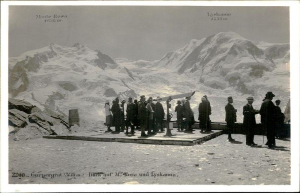 Gornergrat Vorderseite