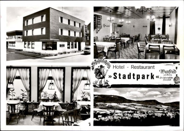 Wanfried, Hote Stadtpark Vorderseite