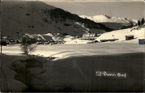 Davos Dorf Vorderseite