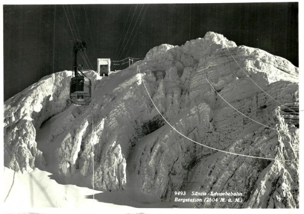 Säntis, Schwebebahn Vorderseite