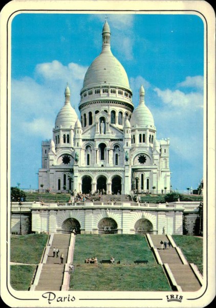 Paris, La Basilique du Sacré-Coeur Vorderseite