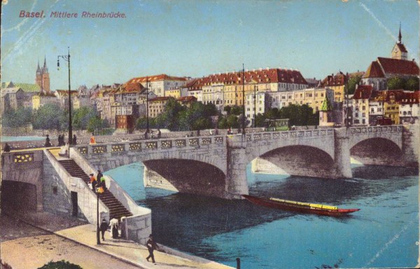 Basel, mittlere Rheinbrücke
