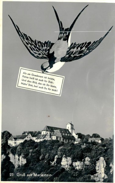 Gruss aus Mariastein Vorderseite