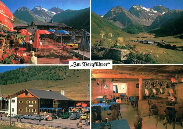 Speiserestaurant "Im Bergführer", Sertig- Dörfli- Davos Vorderseite