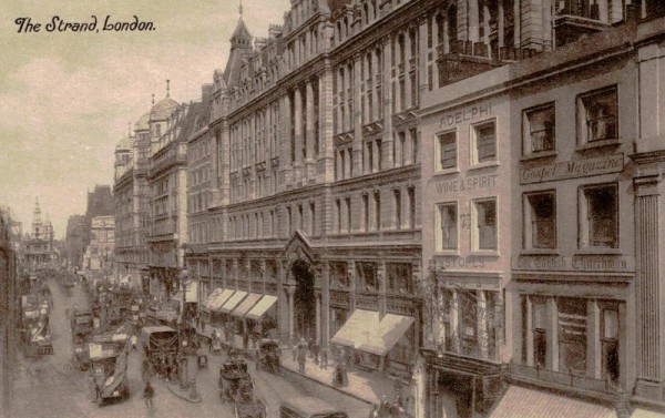 London, The Strand Vorderseite