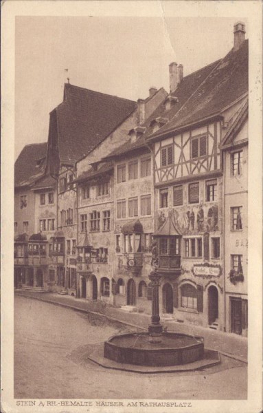 Stein am Rhein, am Rathausplatz