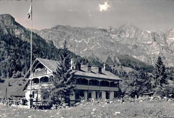 Haus der Naturfreunde, Engelberg Vorderseite