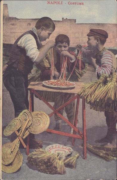 Napoli, Costumi Vorderseite