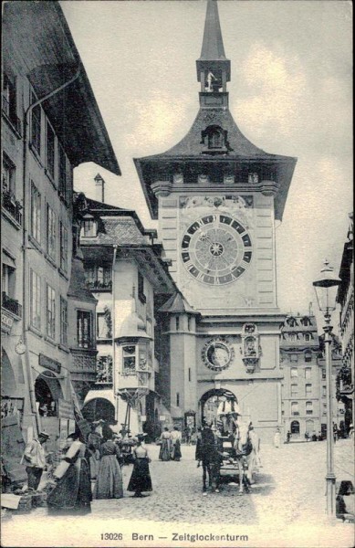 Bern - Zeitglockenturm Vorderseite