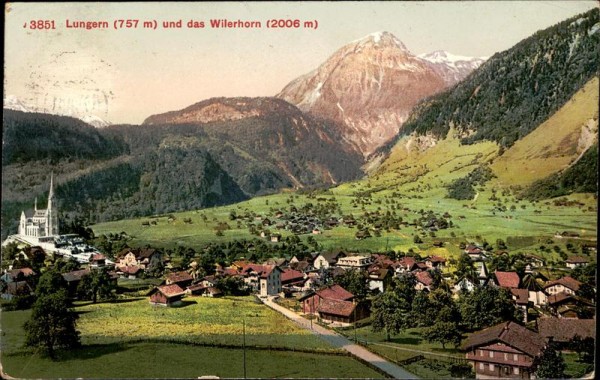 Lungern und das Wilerhorn Vorderseite