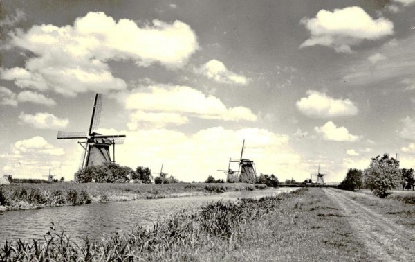 Holländische Mühle Vorderseite