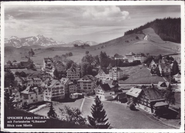 Speicher - Mit blick zum Säntis