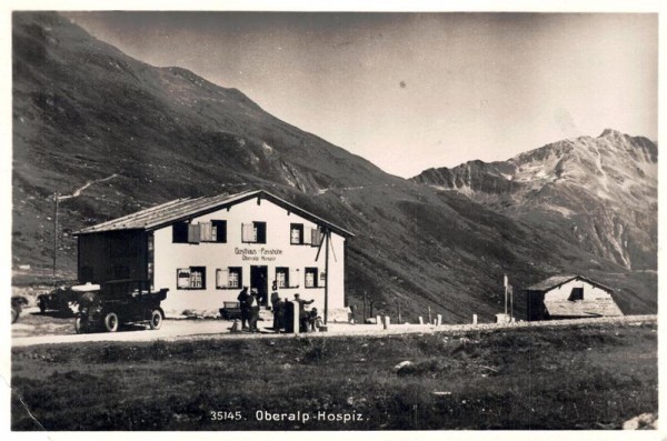 Gasthaus Passhöhe Oberalp-Hospiz Vorderseite