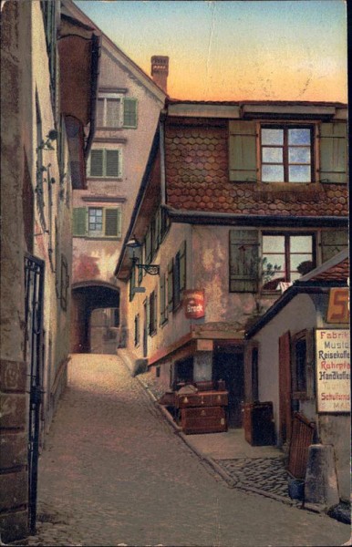Zürich, Schipfe Vorderseite