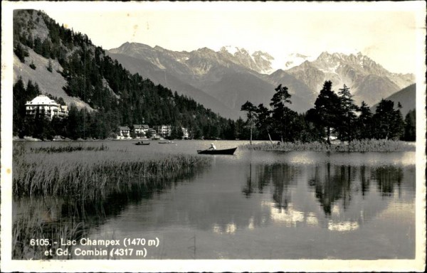 Champex, Lac Champex Vorderseite