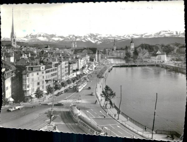 Zürich, Limmatquai Vorderseite