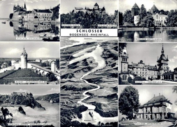 Schlösser. Bodensee - Rheinfall Vorderseite