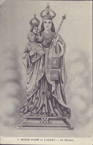 Notre-Dame de Laghet - La Madona Vorderseite