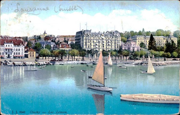Ouchy - Lac Léman Vorderseite
