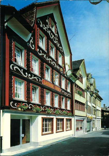 Appenzell, Gasthaus Traube Vorderseite
