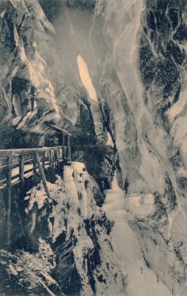 Tamina-Schlucht, Ragaz Vorderseite