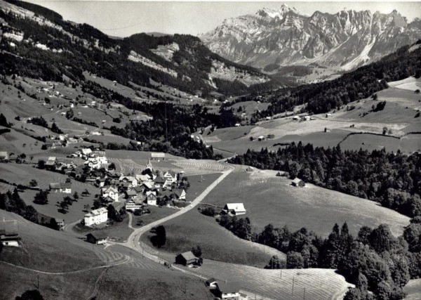Ennetbühl im Säntis SG - Flugaufnahme Vorderseite