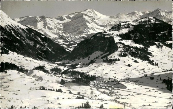 Gstaad mit Wildhorn Vorderseite