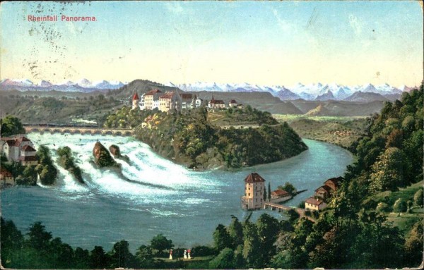 Rheinfall Panorama Vorderseite