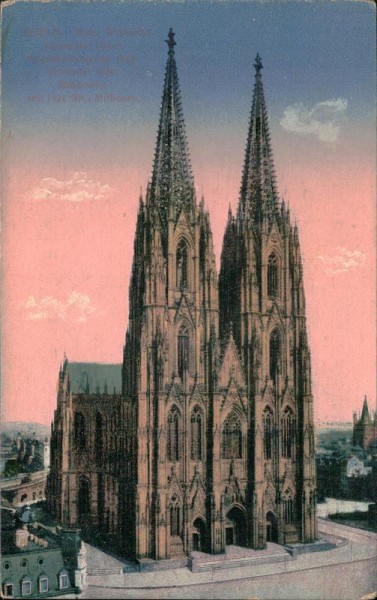 Kölner Dom Vorderseite