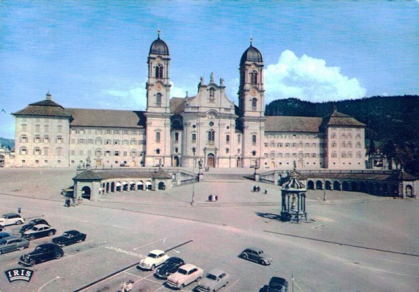 Einsiedeln Klosterfassade Vorderseite