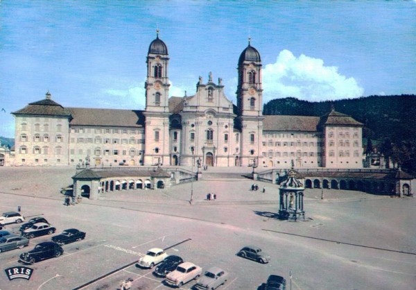 Einsiedeln Klosterfassade Vorderseite