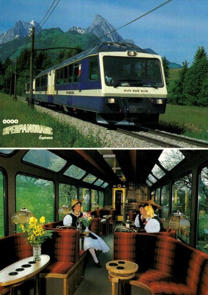 Superpanoramic Express, Montreux-Berneroberland Vorderseite