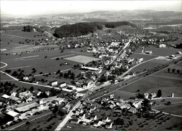 Eschlikon, Flugaufnahme Vorderseite
