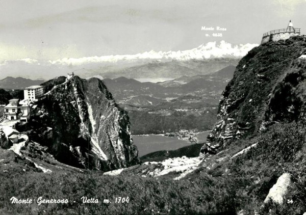 Monte Generoso Vorderseite