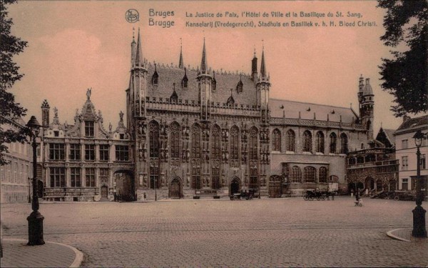 Brügge, Justizpalast Vorderseite