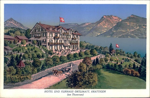 Krattigen, Hotel Oertlimatt Vorderseite