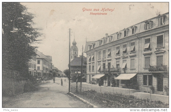 Huttwil - Gruss aus Huttwyl - Hauptstrasse