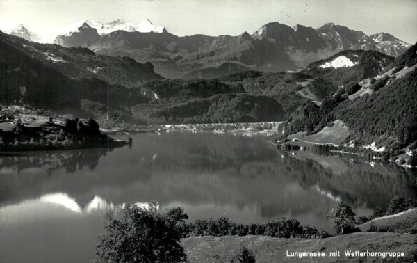 Lungernsee Vorderseite