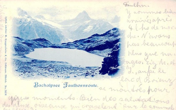 Bachalpsee Faulhornroute Vorderseite