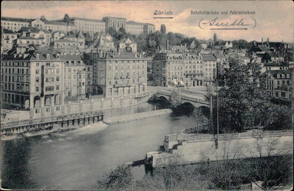 Zürich - Bahnhofsbrücke Vorderseite