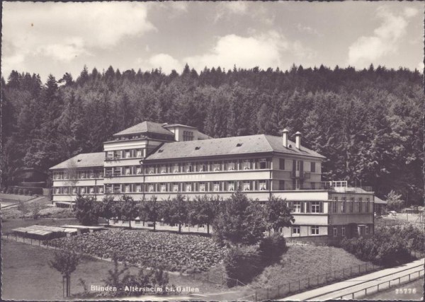 St. Gallen, Blindenaltersheim Vorderseite