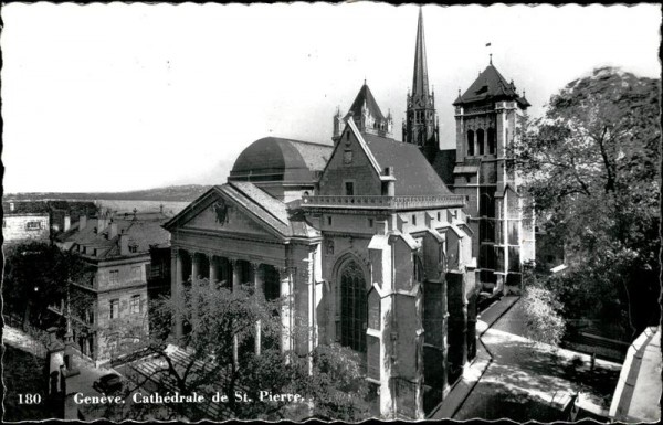 Genève. Cathédrale de St. Pierre Vorderseite